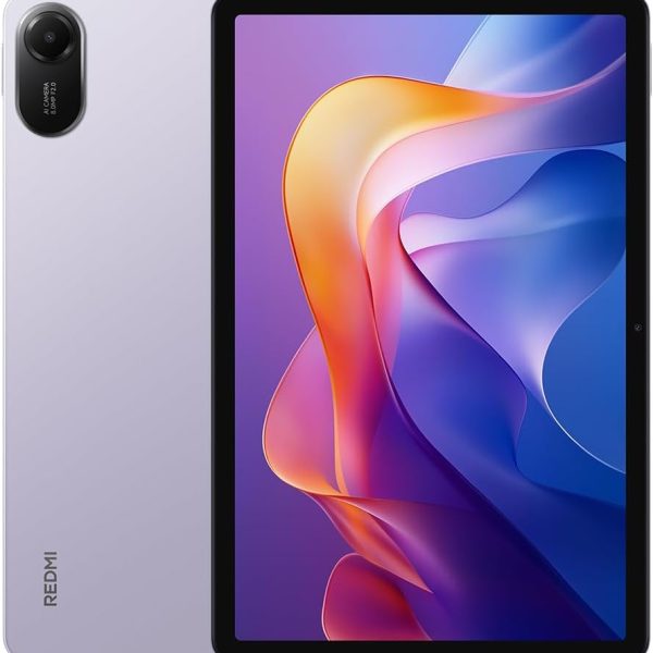 Xiaomi Redmi Pad 2 8GB + 256GB Tablet, 11-Inch 2.5K 90Hz Display, Mediatek Helio G100 Ultra, Purple (Charger Included)