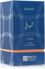 ⁦Lattafa Hayaati Al Maleki Eau de Parfum for Unisex 100 ml⁩ - الصورة ⁦3⁩