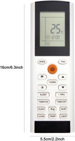 ⁦ANYUAN Air Conditioner Remote Control,Universal AC Remote,Most Air Conditioners compatible Remote Control YAC1FB⁩ - الصورة ⁦6⁩