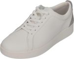 ⁦FitFlop Rally Crystal-backtab Leather Sneakers womens Shoe⁩ - الصورة ⁦2⁩