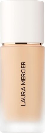 Laura Mercier Women's Real Flawless Foundation, 2N1 Cashew, Tan, 1 oz / 30 mL