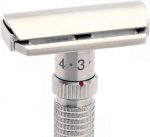 ⁦Rex Supply Company, Ambassador Adjustable 100% Stainless Steel Double Edge Safety Razor - Made in the USA⁩ - الصورة ⁦4⁩