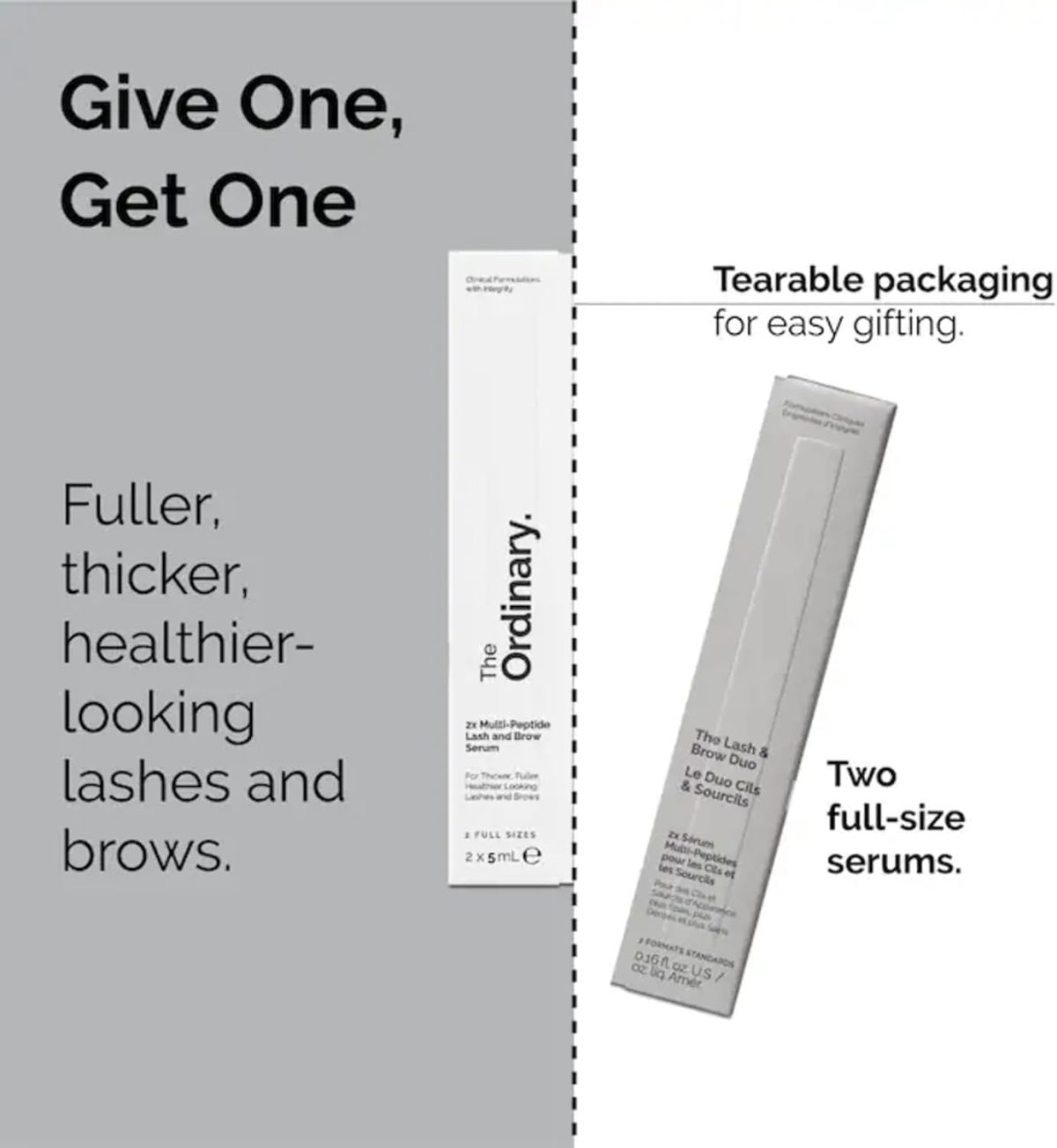 ⁦The Ordinary The Lash & Brow Duo⁩ - الصورة ⁦2⁩