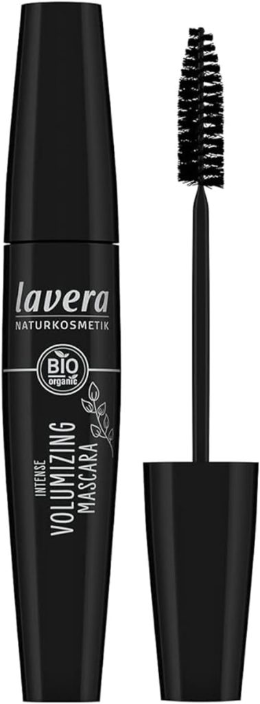 lavera Intense Volumizing Mascara - mascara with organic jojoba oil & Plant-based keratin - for volume, curl & definition - natural make-up - natural cosmetics - vegan - organic (1 x 13 ml)