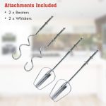 ⁦Biki خلاط كهربائي مضرب بيض 7 سرعات 260 وات موديل BW-133 | خلاط يدوي كهربائي | خلاط الكيك | خلاط بيض | خلاط الخفق⁩ - الصورة ⁦6⁩