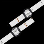 ⁦SHYHHTS 2pcs 579mm 3V LED TV Backlight for Sam/s.ung 32inch CSP 5leds V7DN-320SM0-R1 UE32M4005AW UN32M4500AF UE32M4000 UA32M5000 UN32M4500⁩ - الصورة ⁦3⁩