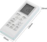 ⁦LinJie Universal Air Conditioner Remote Control， Control Remote Control Application/Gree Air conditioner/Oasis YB1F2/YB1FAF/YBOF/YB1A21⁩ - الصورة ⁦3⁩