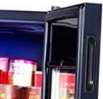 ⁦Avcbno Wine cooler 62L Refrigerator Cold Storage Fridge Wine Glass Transparent Door Drink Tea Degree C Food Sample Cabinetn⁩ - الصورة ⁦4⁩