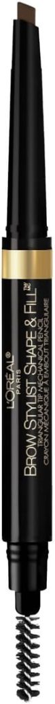 L’Oréal Paris L'Oreal Brow Stylist Shape & Fill Mechanical Eye Brow Makeup Pencil, Dark Brunette, 0.008 oz.