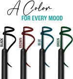 ⁦LAKMÉ Eyeconic Liquid Eyeliner, 4.5 ml, Black⁩ - الصورة ⁦7⁩