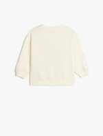 ⁦KOTON Girls 5SMG10081AK010 Long Sleeve Sweat⁩ - الصورة ⁦3⁩
