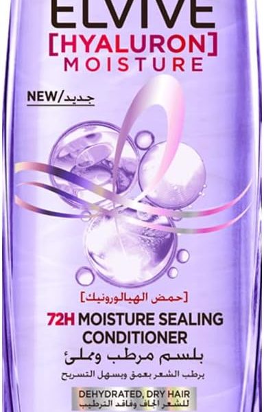 L'OREAL PARIS Elvive Hyaluron Moisture 72H Moisture Sealing Conditioner 400Ml, Multicolour