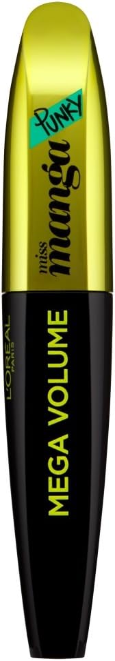 L'Oreal Paris Mega Volume Miss Manga Punky Mascara - Green