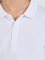 ⁦Styli Boys Solid Polo T-Shirt With Full Sleeves⁩ - الصورة ⁦4⁩