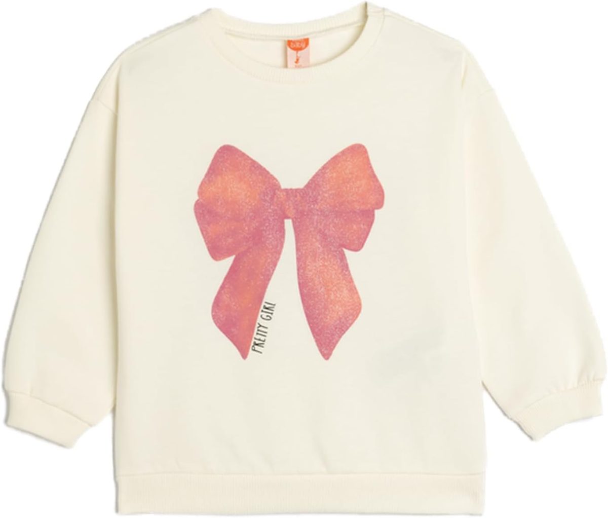 KOTON Girls 5SMG10081AK010 Long Sleeve Sweat
