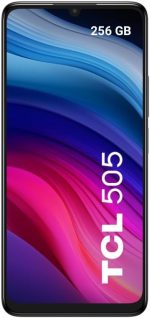 ⁦TCL 505 Dual-SIM 256GB ROM + 8GB RAM (GSM only | No CDMA) Factory Unlocked 4G/LTE Smartphone (Space Gray) - International Version⁩ - الصورة ⁦2⁩