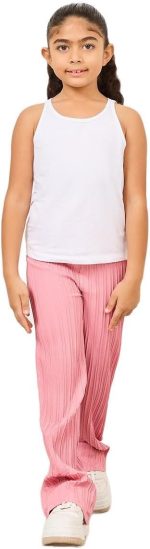 ⁦Styli Girls Solid Binding Vest⁩ - الصورة ⁦2⁩