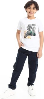 ⁦Andora Boys 39S25B30303_Navy Pants⁩ - الصورة ⁦5⁩