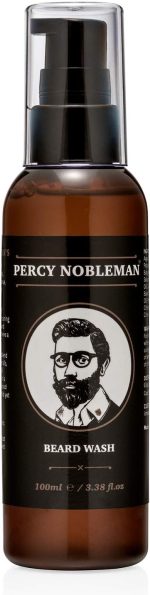 ⁦Percy Nobleman Beard Wash A Natural 95% Organic Soap/Shampoo & Conditioner for Men⁩ - الصورة ⁦2⁩