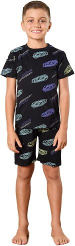 REDTAG Boys Cars Printed Pyjama Set (2 Piece)
