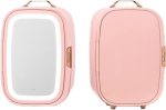 QBNZAXC Mini fridge Beauty Refrigerator Small Mini Portable Cosmetics Skin Care Products Refrigeration Preservation Constant Temperature Heating