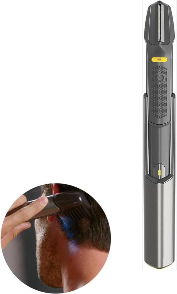 Joyzzz Men's Body Hair Trimmer, Waterproof Body Hair Trimmer for Men and Women, Body Trimmer for Back, USB Rechargeable Body Hair Trimmer for Pubic Area, Face, Legs and Beard