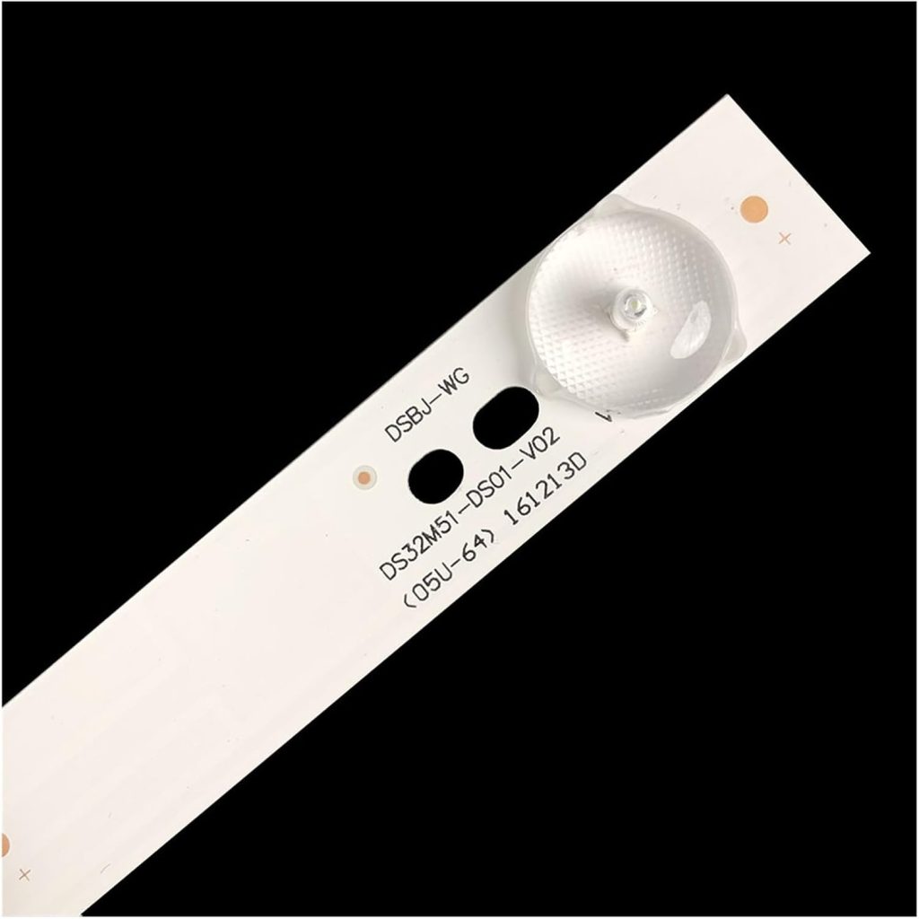 TILLOJJ 3pcs/set 3V Led Backlight TV Bar 8Lens for B.F/TV 32inch DS32M51-DS01-V02 T32S 32F1 T32FUZ X32S 582mm TV Repair Spare Parts