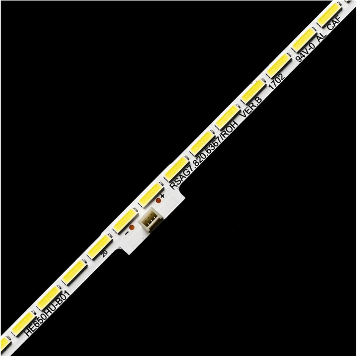 ⁦TILLOJJ 4pcs 6v 355mm Tv Led Backlight for Hi.sen/se 65inch LC-65N7000U 65CU6200 HE650HU-B01 LED65EC660US LED65K5500U H65M5500 LED65K5510U⁩ - الصورة ⁦2⁩