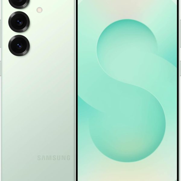 جوال سامسونج جالكسي S25+ سعة 512 جيجابايت يعمل بالذكاء الاصطناعي مع نظام اندرويد مفتوح/كاميرا تعمل بالذكاء الاصطناعي/معالج سريع/شاشة بروسكالر/عمر بطارية طويل، إصدار 2025، لون أخضر (مينت) (إصدار دولي)