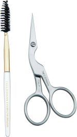 Tweezerman Brow Shaping Scissor and Brush, 2pcs