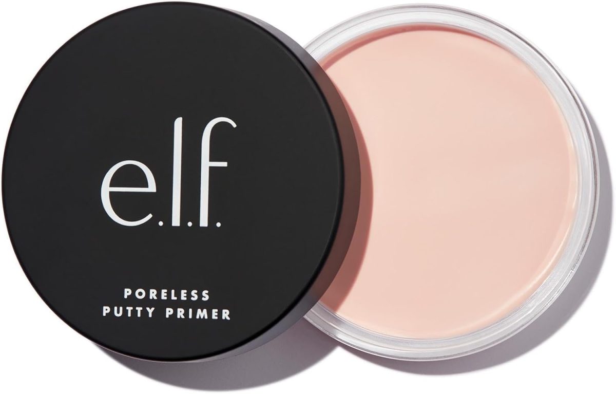 e.l.f. Poreless Putty Primer, Silky, Skin-Perfecting, Lightweight, Long Lasting, Smooths, Hydrates, Minimizes Pores, Flawless Base, All-Day Wear, Flawless Finish, Ideal for All Skin Types, 0.74 Fl Oz