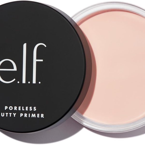 e.l.f. Poreless Putty Primer, Silky, Skin-Perfecting, Lightweight, Long Lasting, Smooths, Hydrates, Minimizes Pores, Flawless Base, All-Day Wear, Flawless Finish, Ideal for All Skin Types, 0.74 Fl Oz