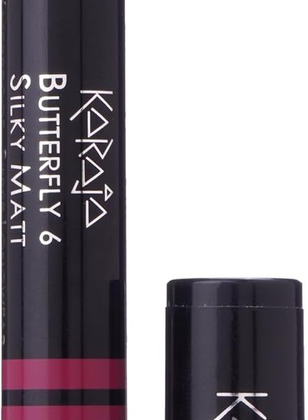 Karaja Butterfly Silky Matt Pencil Lipstick 1.8 g, No. 06 Red