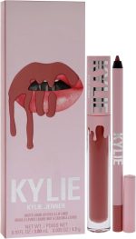 ⁦Kylie Cosmetics Matte Lip Kit - 301 Liquid Angel for Women 2 Pc⁩ - الصورة ⁦3⁩