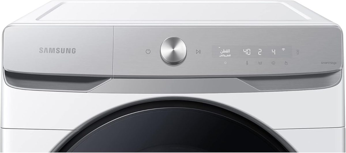 ⁦Samsung WD16T6300GW/YL Front Load Washer Dryer Combo 16kg Wash/10kg Dry, 1100 RPM, Bubble Technology, Drum Clean, Hygiene Steam, AI Control, VIETNAM⁩ - الصورة ⁦9⁩