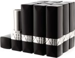 Allwon 10Pcs Black Empty Lipstick Tubes DIY Lip Balm Container