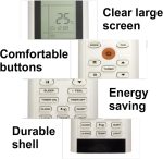 ⁦ANYUAN Air Conditioner Remote Control,Universal AC Remote,Most Air Conditioners compatible Remote Control YAC1FB⁩ - الصورة ⁦2⁩