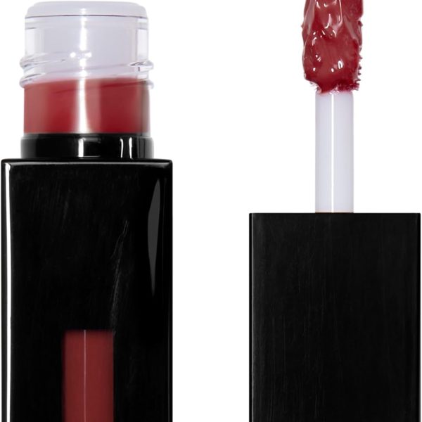 e.l.f. Cosmetics Glossy Lip Stain, Lightweight, Long-Wear Lip Stain For A Sheer Pop Of Colour & Subtle Gloss Effect, Basic Beige