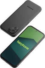 ⁦Fairphone 5 Dual SIM 128GB ROM + 6GB RAM (GSM Only | No CDMA) Factory Unlocked 5G Smartphone (Matte Black) - International Version⁩ - الصورة ⁦2⁩