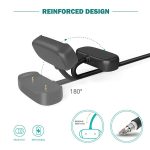 ⁦شاحن ساعة امازفيت GTR 2 2e eSIM GTS ميني 2e بيب U برو بوب زيب E Z تي ريكس كابل شحن USB 3.3 قدم/100 سم ملحقات الساعة الذكية لحاسوب محمول⁩ - الصورة ⁦3⁩