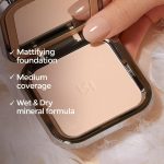 ⁦KIKO Milano Nourishing Perfection Cream Compact Foundation Cr15 | Moisturizing And Illuminating Creamy Compact Foundation With Spf 20⁩ - الصورة ⁦5⁩