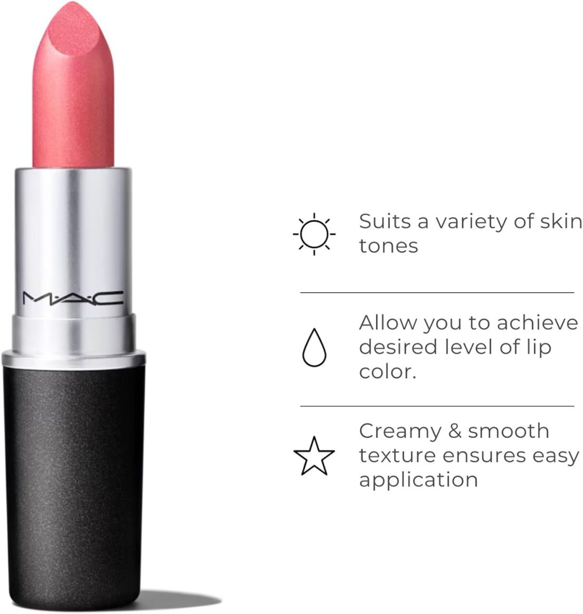 ⁦MAC Frost Lipstick # Bombshell⁩ - الصورة ⁦5⁩