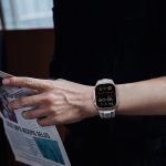 ⁦Suitisbest Sport Band for Apple Watch Ultra 2/Apple Watch Ultra Bands 49mm 45mm 44mm 42mm, Wide Rugged 316L Stainless Steel Connector Durable Silicone Band for iWatch Ultra 9 8 7 6 5 4 3 SE⁩ - الصورة ⁦9⁩