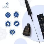 ⁦LAFZ INTENSE DIPLINER WATERPROOF & SMUDGE-PROOF | Halal Certified | Vegan | Cruelty- free) - (Black)⁩ - الصورة ⁦5⁩