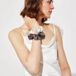 ⁦Mocamoro 6 Pcs Satin Hair Scrunchies for Women for Girls - Scrunchy Ponytail Holder Softer Than Silk Scrunchies for Hair (Multi-colored)⁩ - الصورة ⁦4⁩