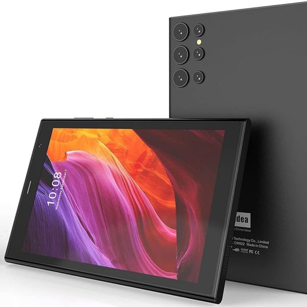 تابلت سي ايديا CM822 سمارت بشاشة 8 بوصة للأطفال - 6GB|256GB، اندرويد تاب واي فاي وشريحة اتصال واحدة 5G LTE، يدعم زووم ومايكروسوفت (أسود)