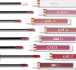⁦QiBest 7Pcs Matte Liquid Lipstick + 1Pcs Lip Plumper Makeup Set Kit, Pigmented Long Lasting Lip Gloss Set, Velvet Waterproof Lip Makeup Valentine's Day Gift Sets for Girls and Women⁩ - الصورة ⁦7⁩
