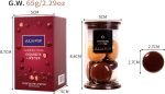 ⁦CHSEEO Mini Lipstick Set Chocolate Shape 8 Colors Velvet Matte Lip Gloss, Long Lasting Waterproof Pro, Mini Lipsticks Gift Box for Women and Girls Beauty Cosmetics - F⁩ - الصورة ⁦9⁩