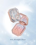 ⁦Flower Knows Moonlight Mermaid Series Embossed Pattern Gradient Blush Palette 5g (02 Moonlight Dawn)⁩ - الصورة ⁦9⁩