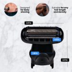 ⁦Anakel Home Replacement Head for Men's Electric Shaver 81634460 Compatible with Braun Multi Grooming Body Shaver MGK3080, 5515, 5541 and 5544⁩ - الصورة ⁦4⁩